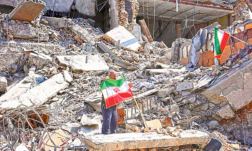 তেহরানজুড়ে রাতভর ব্যাপক বিস্ফোরণ