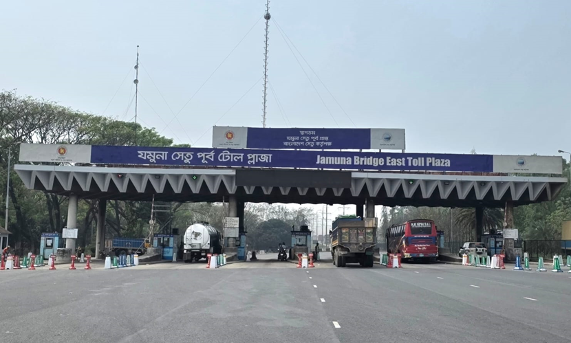 ঈদযাত্রায় যমুনা সেতুতে রেকর্ডসংখ্যক যানবাহন পারাপার