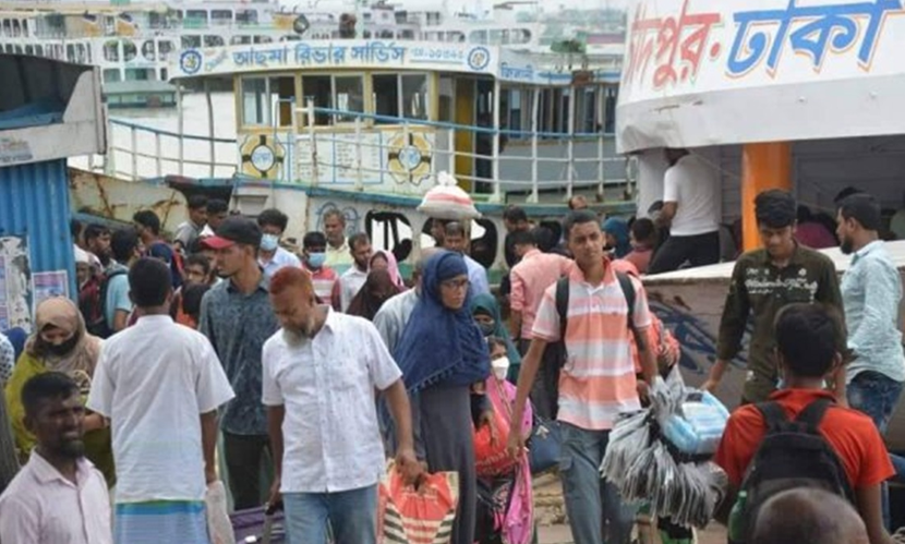 ছুটি শেষে রাজধানীতে ফিরছে মানুষ