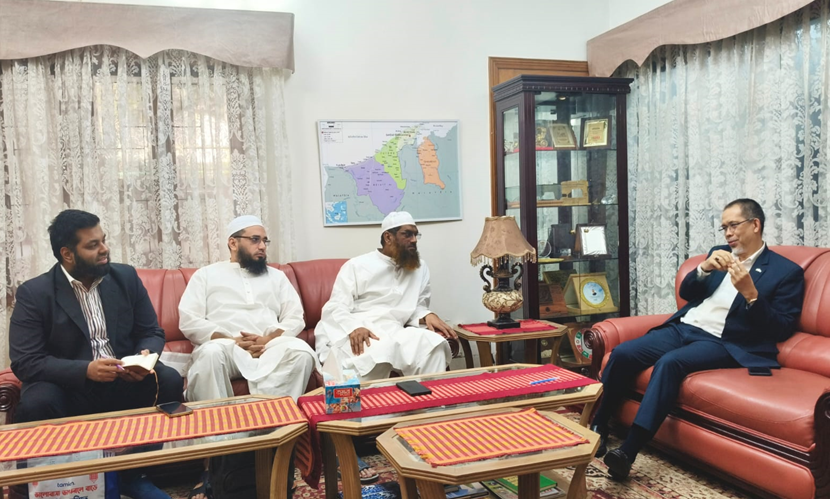 ব্রুনেই রাষ্ট্রদূতের সঙ্গে মামুনুল হকের সৌজন্য সাক্ষাৎ