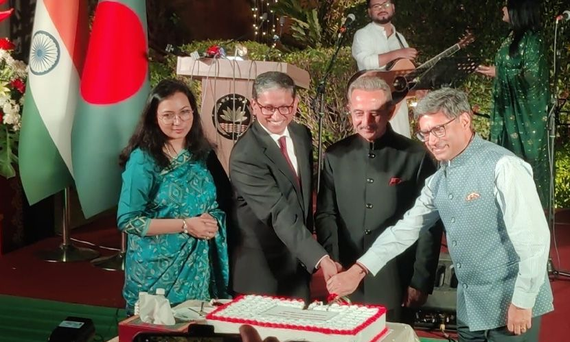 ভারতের বাংলাদেশ হাইকমিশনে স্বাধীনতা দিবস উদযাপন