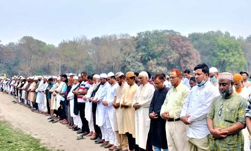 টাঙ্গাইলের সাবেক এমপি জোয়াহেরুলের দাফন সম্পন্ন