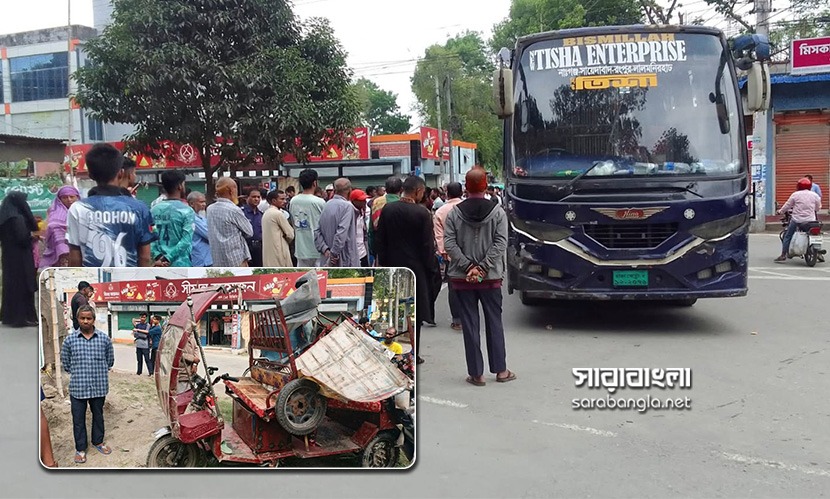 লালমনিরহাটে বাস-অটো সংঘর্ষে আহত ৮