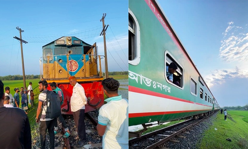 উপবন ট্রেনের ইঞ্জিন বিকল, ৪ ঘণ্টা পর সিলেটের সঙ্গে রেল যোগাযোগ চালু