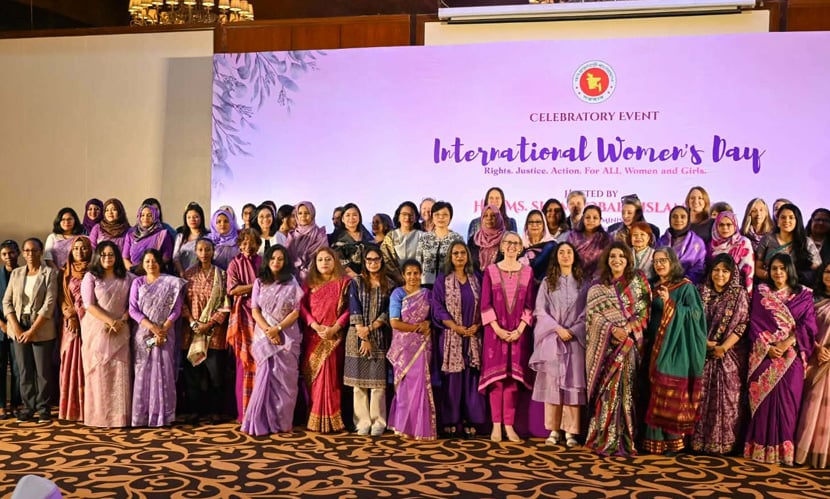পররাষ্ট্র প্রতিমন্ত্রীর আয়োজনে ‘আন্তর্জাতিক নারী দিবস’ উদযাপন