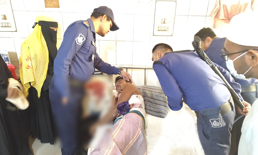 ভোলায় চরে গরু চড়াতে গিয়ে যুবক গুলিবিদ্ধ