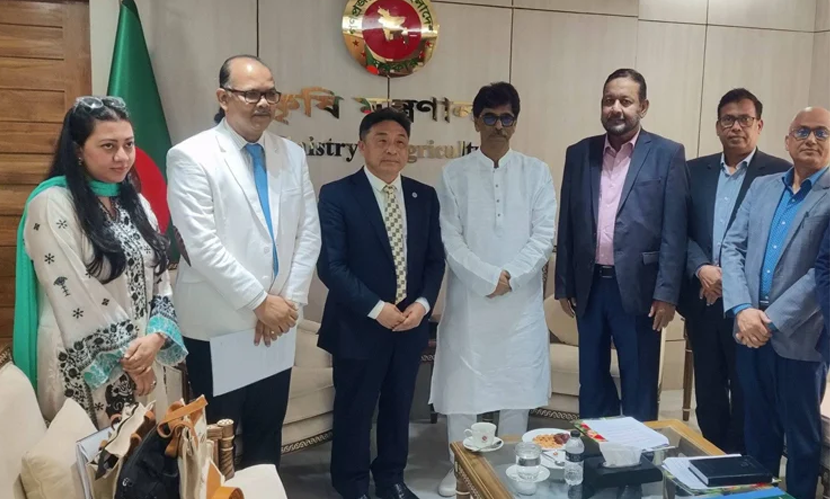 কৃষিমন্ত্রীর সঙ্গে জাতিসংঘের খাদ্য ও কৃষি সংস্থার প্রতিনিধিদলের সাক্ষাৎ