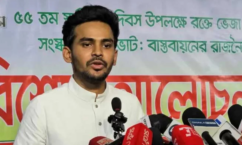 ২০২৯ পর্যন্ত ক্ষমতায় থাকার প্রস্তাব দিয়েছিল ‘ডিপ স্টেট’: আসিফ মাহমুদ