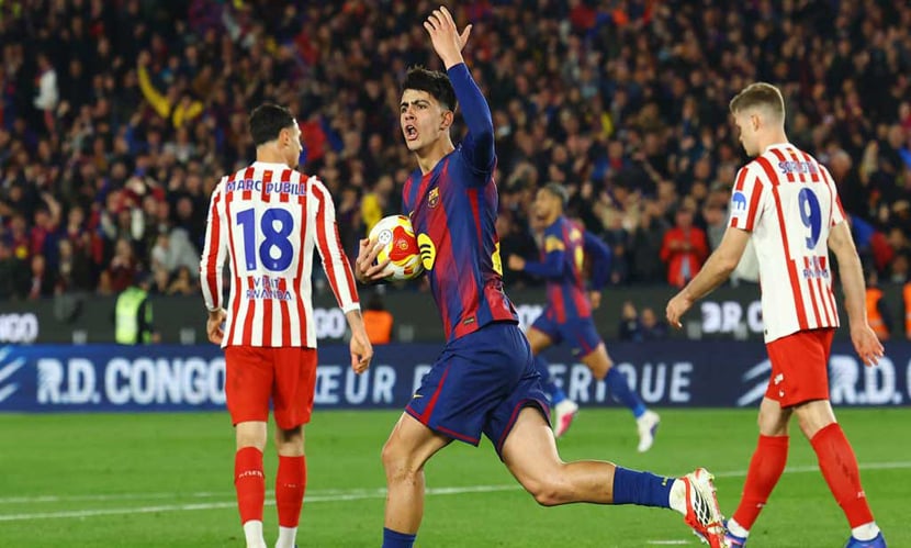 ৩ গোলে জিতেও বার্সার বিদায় ৩ গোলে জিতেও বার্সার বিদায়