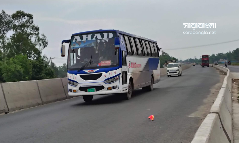 সিরাজগঞ্জে ফাঁকা মহাসড়ক, স্বস্তিতে বাড়ি ফিরেছেন মানুষ
