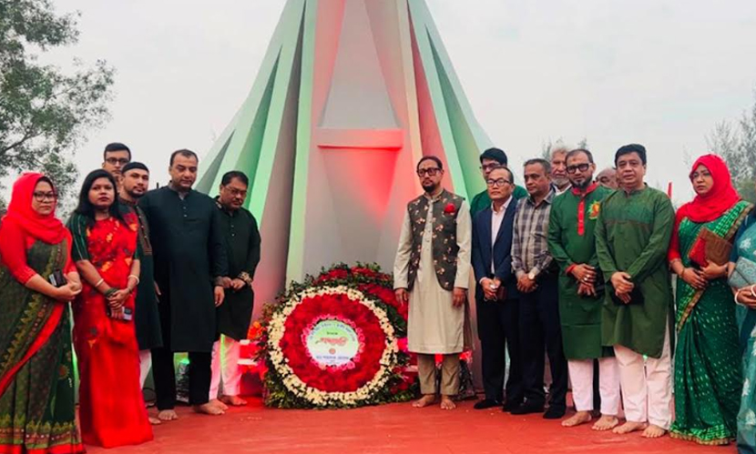 যাদের আত্মত্যাগে আমাদের স্বাধীনতা তাদের জাতি ভুলবে না: চসিক মেয়র