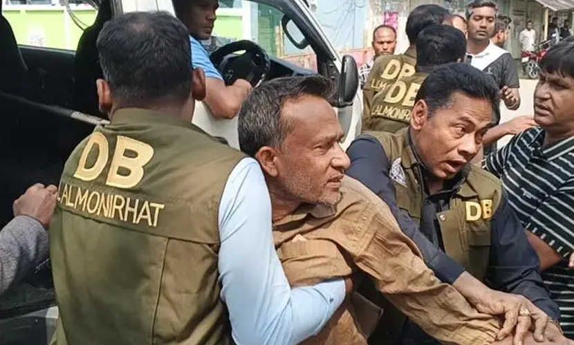 লালমনিরহাটে জামিনের পর জেলগেটেই গ্রেফতার ইউপি চেয়ারম্যান