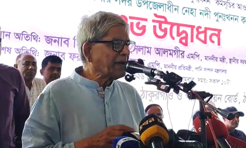 ধর্মকে ব্যবহার করে কখনো রাজনীতি হয় না: মির্জা ফখরুল