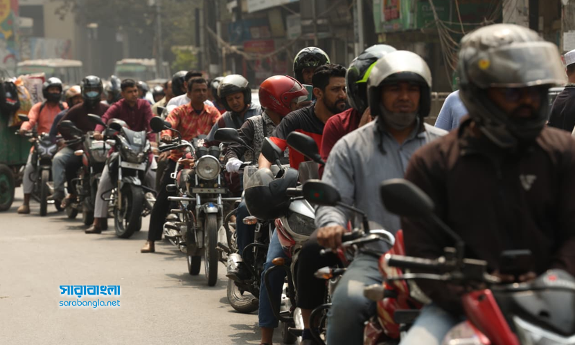 মোটরসাইকেলে সর্বোচ্চ ২ ও প্রাইভেটকারে ১০ লিটার জ্বালানি তেল কিনতে পারবে