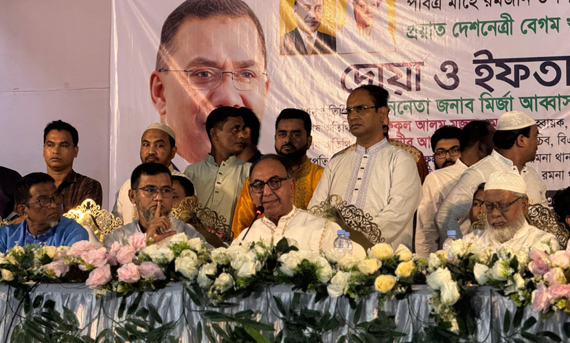 আমি প্রমাণ করতে পারব আপনারা কারচুপি করেছেন: মির্জা আব্বাস