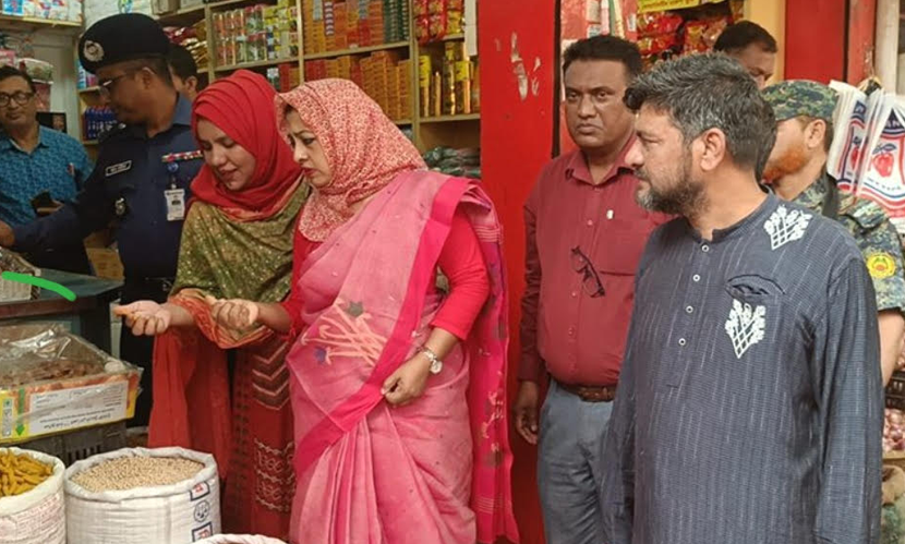 ব্রাহ্মণবাড়িয়ায় বাজার মনিটরিং, দুই প্রতিষ্ঠানকে জরিমানা