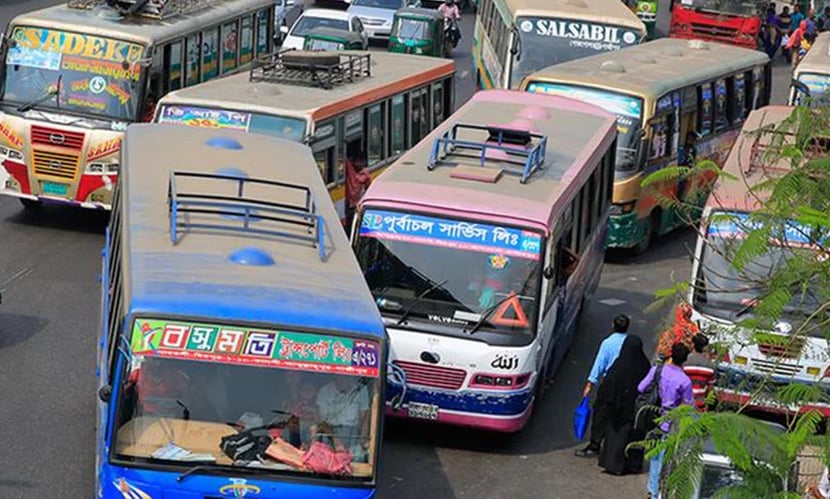 বাসভাড়া বাড়িয়ে প্রজ্ঞাপন জারি