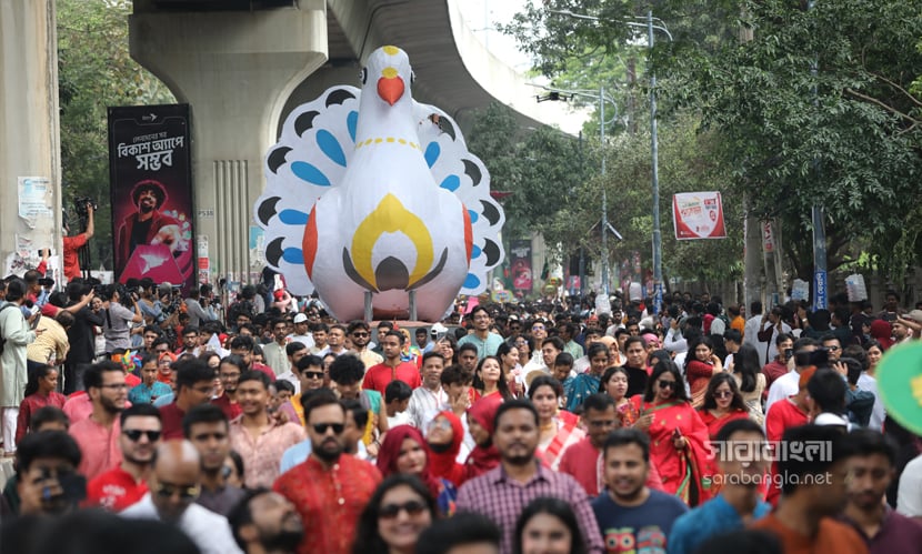 নববর্ষের যাত্রায় উজ্জীবিত দেশ [ছবি]