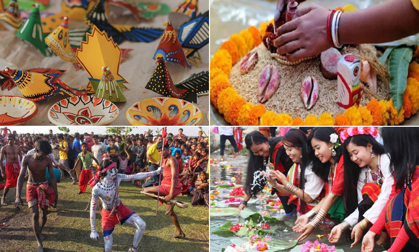 চৈত্র সংক্রান্তি: বিদায়ী চৈত্রের দহন শেষে নতুনের আবাহন
