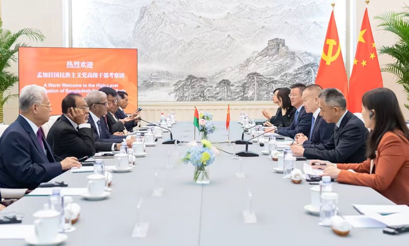 বিএনপি প্রতিনিধিদলের সঙ্গে চীনের শীর্ষ নেতৃত্বের দ্বিপাক্ষিক বৈঠক অনুষ্ঠিত