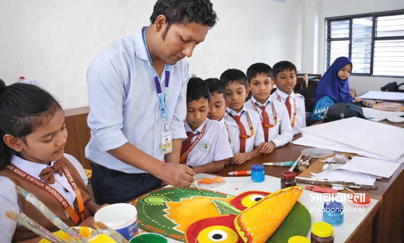চৈত্রকে বিদায় জানাতে গাইবান্ধায় বৈশাখ বরণের প্রস্তুতি