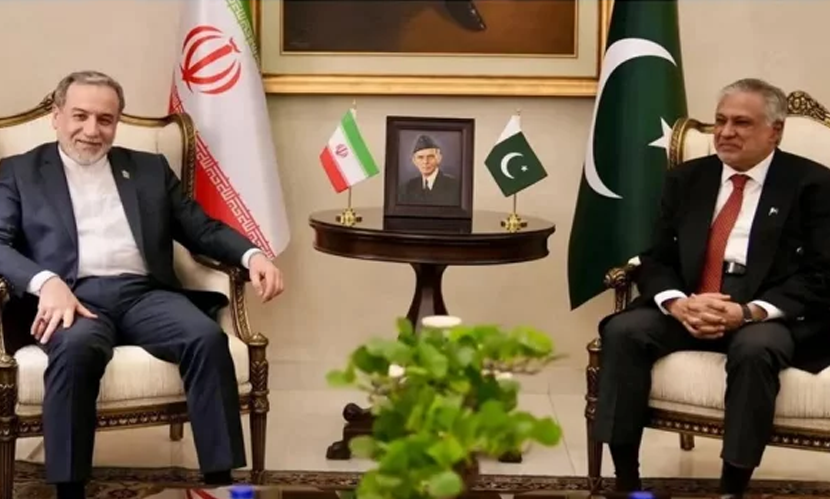 পাকিস্তানে ইরানের পররাষ্ট্রমন্ত্রী, ইসহাক দারের সঙ্গে বৈঠক