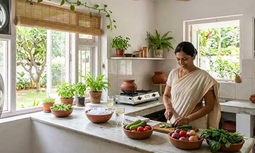 অসহ্য গরমেও রান্নাঘর ঠান্ডা রাখার কিছু কৌশল