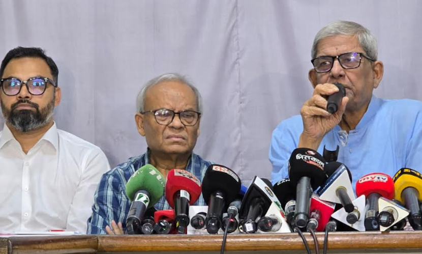 জামায়াতের আমির ও তার দল সুষ্ঠুভাবে চিন্তা করেন না: মির্জা ফখরুল