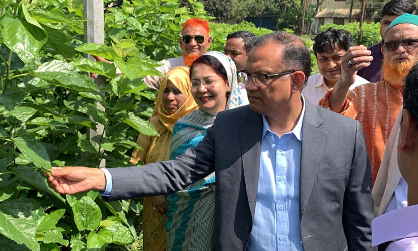 রাজশাহীর সিল্ক বাংলাদেশের সম্পদ: বস্ত্র ও পাট প্রতিমন্ত্রী
