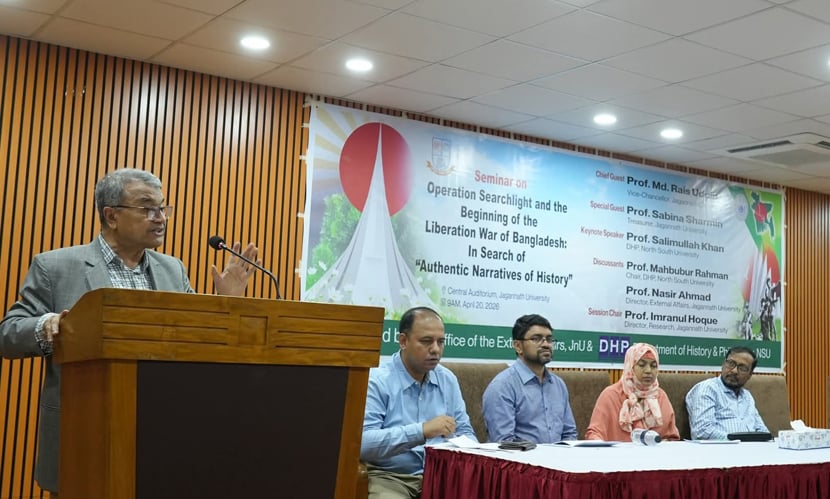 মুক্তিযুদ্ধের ইতিহাস একটি নির্দিষ্ট রাষ্ট্রীয় বয়ানের মধ্যে সীমাবদ্ধ ছিল: সলিমুল্লাহ খান