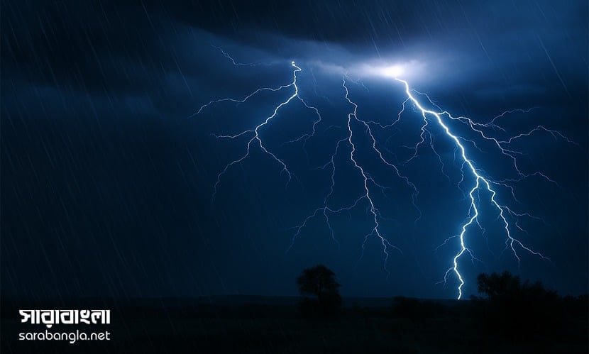 সুন্দরগঞ্জে বজ্রপাতে শিশুসহ ৩ জনের মৃত্যু