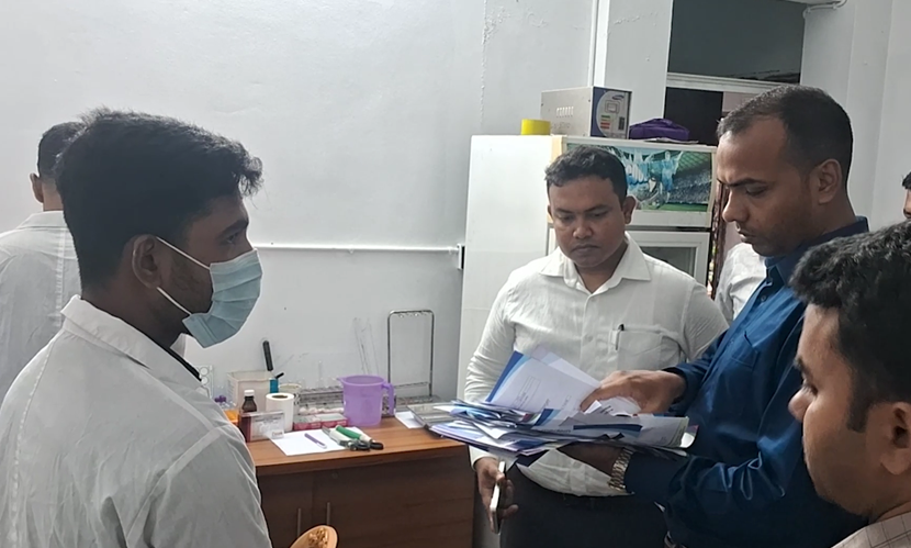 যশোরে প্রাইভেট হাসপাতাল-ডায়াগনস্টিক সেন্টারে অভিযান, সিলগালা ও জরিমানা