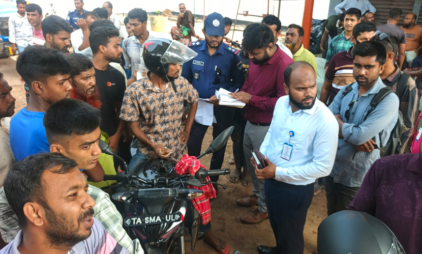 চুয়াডাঙ্গায় তেল পাম্পে বিশৃঙ্খলা, ১ জনকে কারাদণ্ড, ৫ জনকে জরিমানা