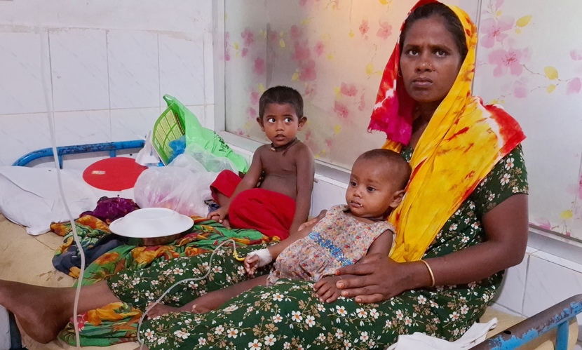 রাজবাড়ীতে হামের উপসর্গ নিয়ে ২৪ ঘন্টায় ৭ শিশু ভর্তি