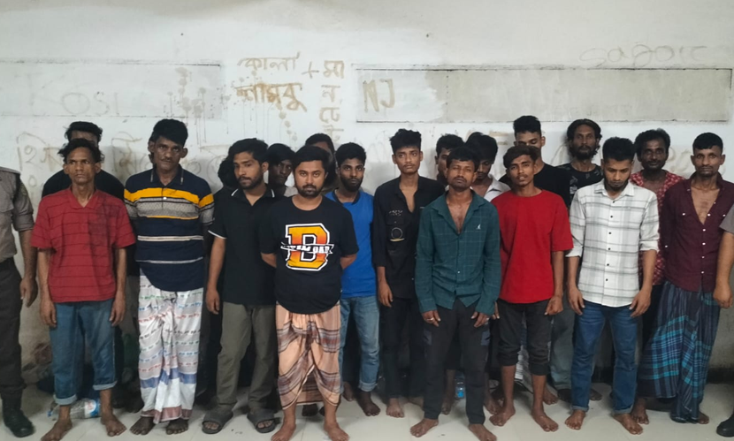 ডিএমপির তেজগাঁও বিভাগের অভিযানে গ্রেফতার ৬৯ জন