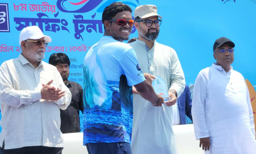 কক্সবাজারে জাতীয় সার্ফিং টুর্নামেন্টের উদ্বোধন