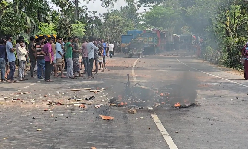 নাটোরে বিএনপির ২ পক্ষের সংঘর্ষে আহত ৭, মহাসড়ক অবরোধ