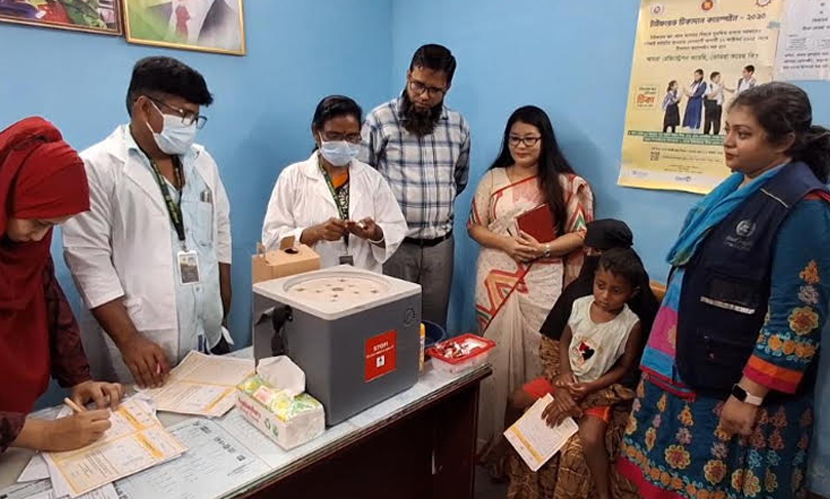 দেশব্যাপী হামের টিকাদান কার্যক্রম শুরু