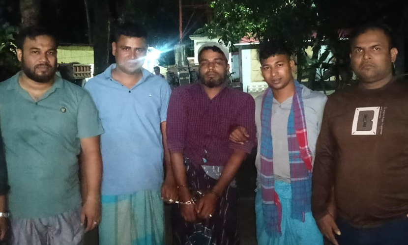 নোয়াখালীর কোম্পানীগঞ্জে ১৯ মামলার আসামি ডাকাত মাইস্যা গ্রেফতার