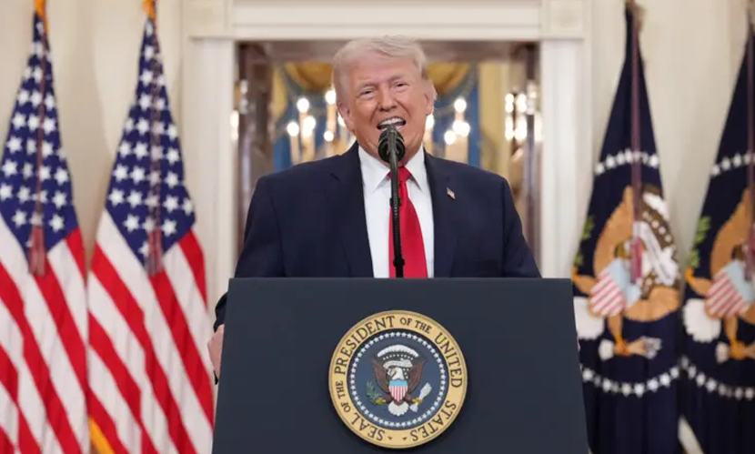 জাতির উদ্দেশে ভাষণে যুদ্ধের পক্ষে ট্রাম্পের সাফাই