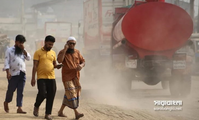 বায়ুদূষণে ঢাকা বিশ্বে ষষ্ঠ
