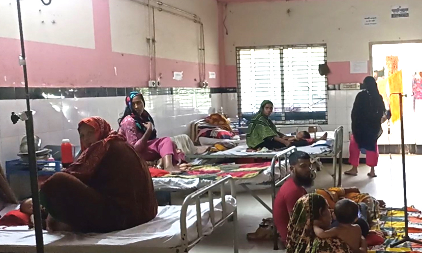 নাটোরে হামের উপসর্গ নিয়ে হাসপাতলে ভর্তি ৬৫ শিশু
