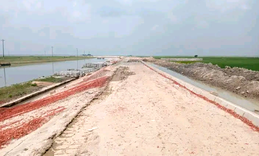 সুনামগঞ্জে হাওরে বাঁধ নির্মাণ প্রকল্পের জমিতে ১৪৪ ধারা জারি