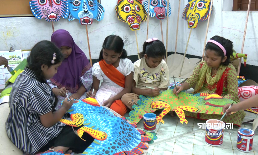 শোভাযাত্রার আঁতুড়ঘর যশোরে বর্ষবরণ ঘিরে চলছে প্রস্তুতি