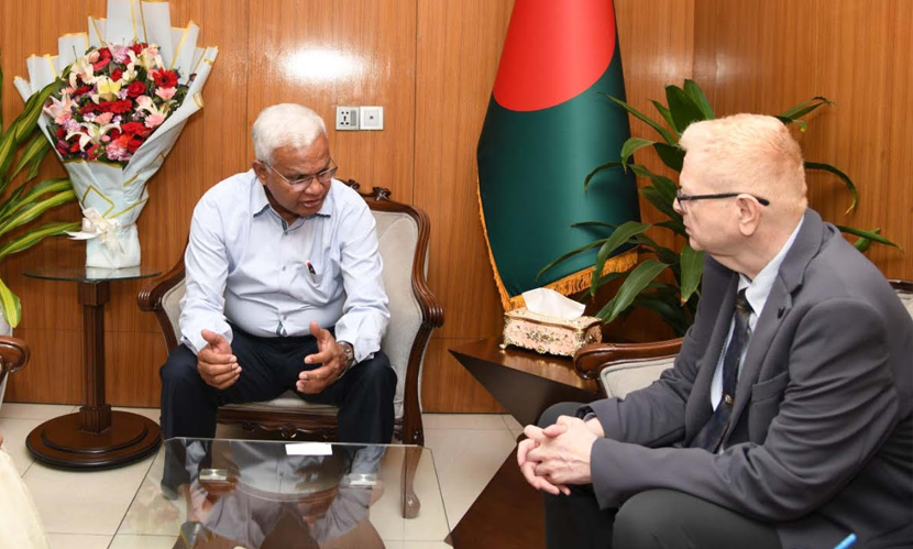 ইউএনওপিএস প্রতিনিধি দলের সঙ্গে সমাজকল্যাণমন্ত্রীর বৈঠক