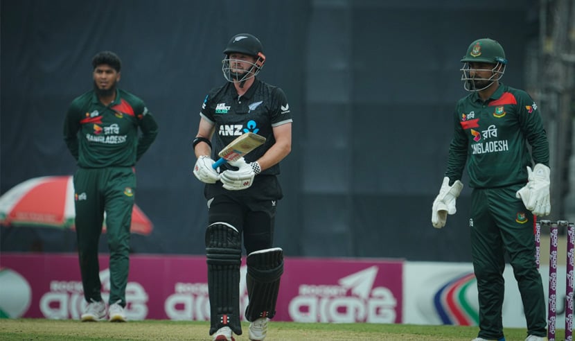 নিউজিল্যান্ডের ৫ উইকেট তুলে নিল বাংলাদেশ