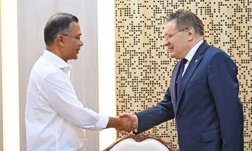 প্রধানমন্ত্রীর সঙ্গে রোসাটম ডিজির সৌজন্য সাক্ষাৎ