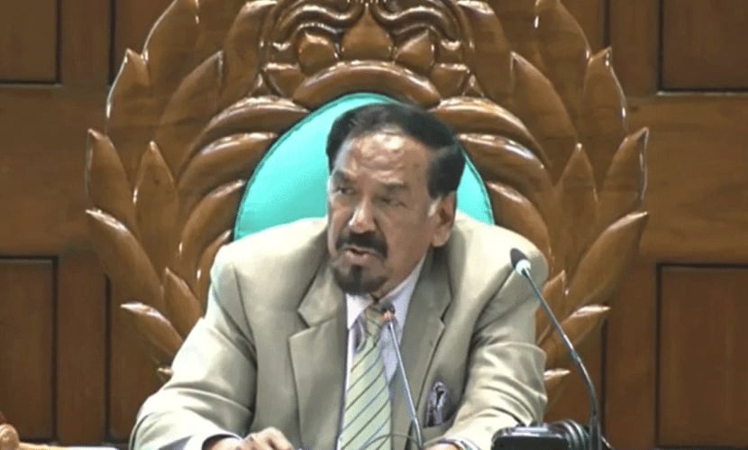 অধিবেশন কক্ষে সংসদ সদস্যের পানাহার, স্পিকারের ক্ষোভ