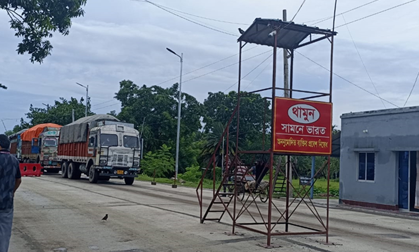 জ্বালানি সংকট, ভোমরা স্থলবন্দরে ট্রাকের সংখ্যা কমছে