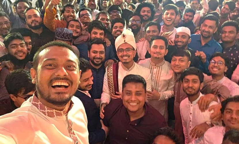 ‘কোরবানি মোবারক’ স্লোগানে সাদিক কায়েমের বিয়েতে এনসিপি নেতাদের উল্লাস